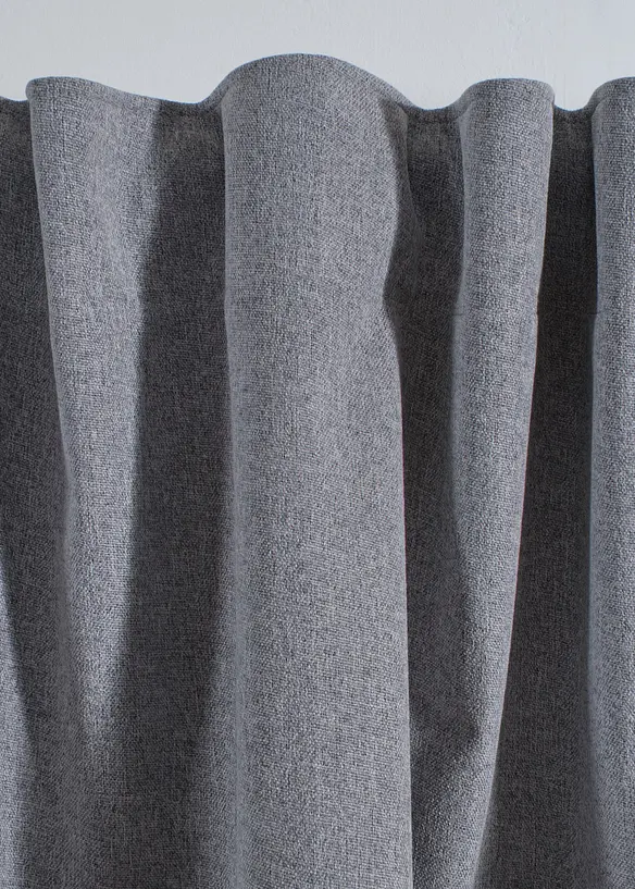 M&ouml;rkl&auml;ggande gardinl&auml;ngd med inv&auml;ndig bel&auml;ggning (1-pack), bonprix