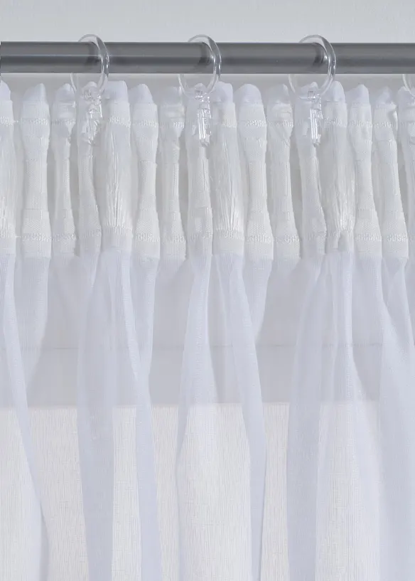 Gardin med fin struktur, m&aring;nga olika storlekar (1-pack), bonprix