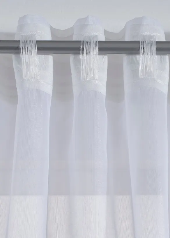 Gardin med fin struktur, m&aring;nga olika storlekar (1-pack), bonprix