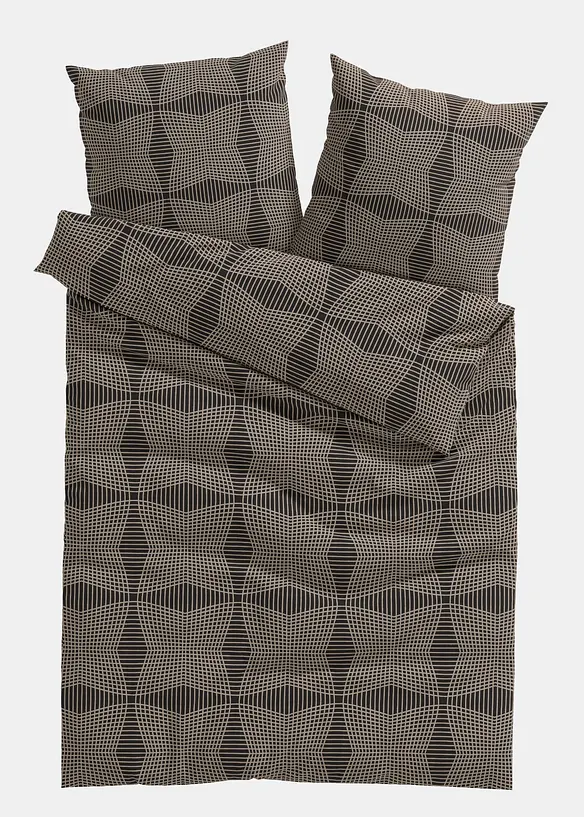 P&aring;slakanset med grafiskt m&ouml;nster, bonprix