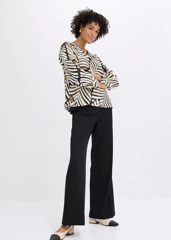 Tunika med dekorativa s&ouml;mmar, bonprix