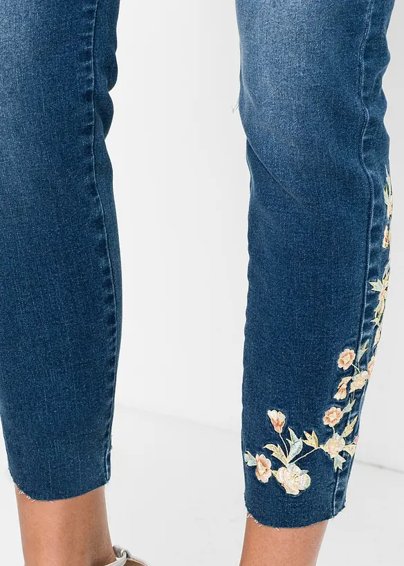 Skinny Jeans Mid Waist, cropped, bonprix