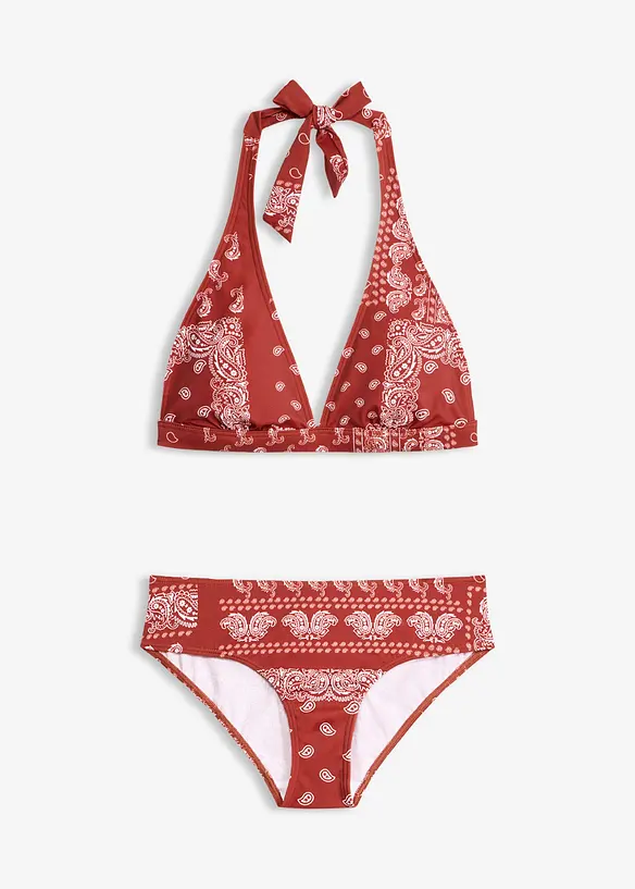Bikini med halterneck (2 delar), bonprix