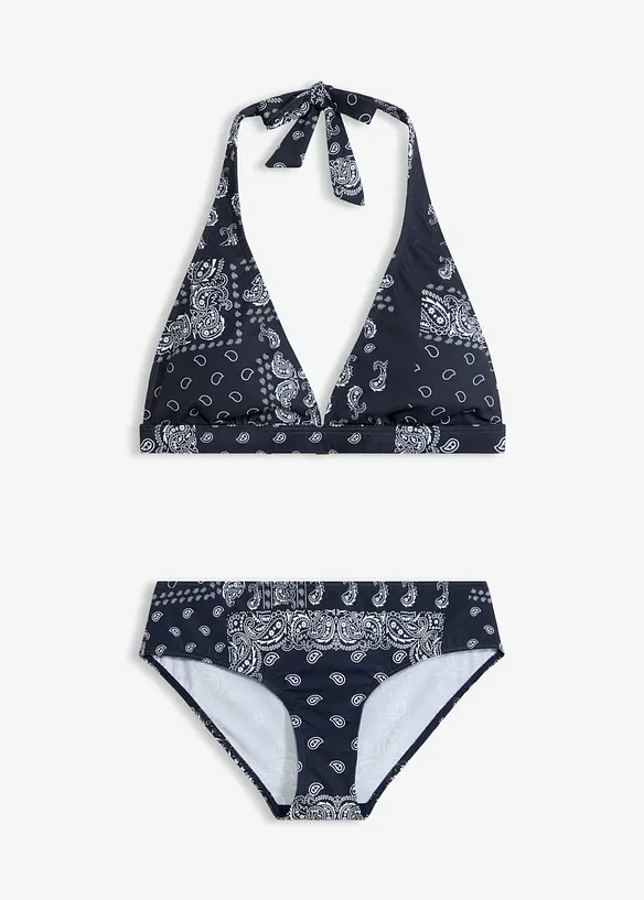 Bikini med halterneck (2 delar), bonprix