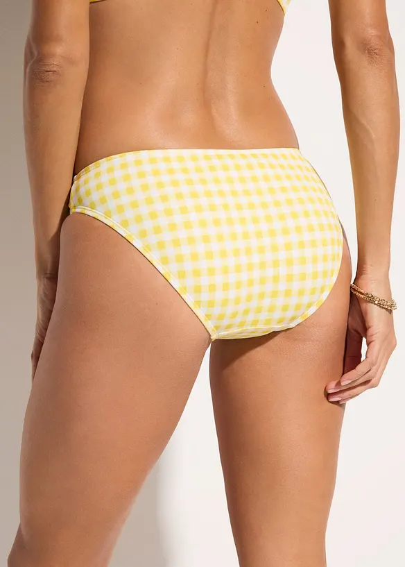 Bikinibyxa med rutigt m&ouml;nster, bonprix