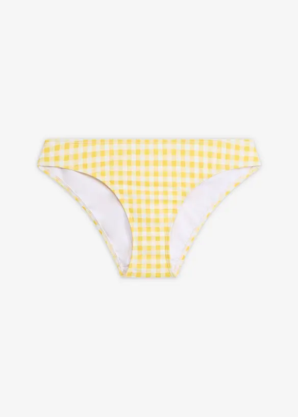 Bikinibyxa med rutigt m&ouml;nster, bonprix