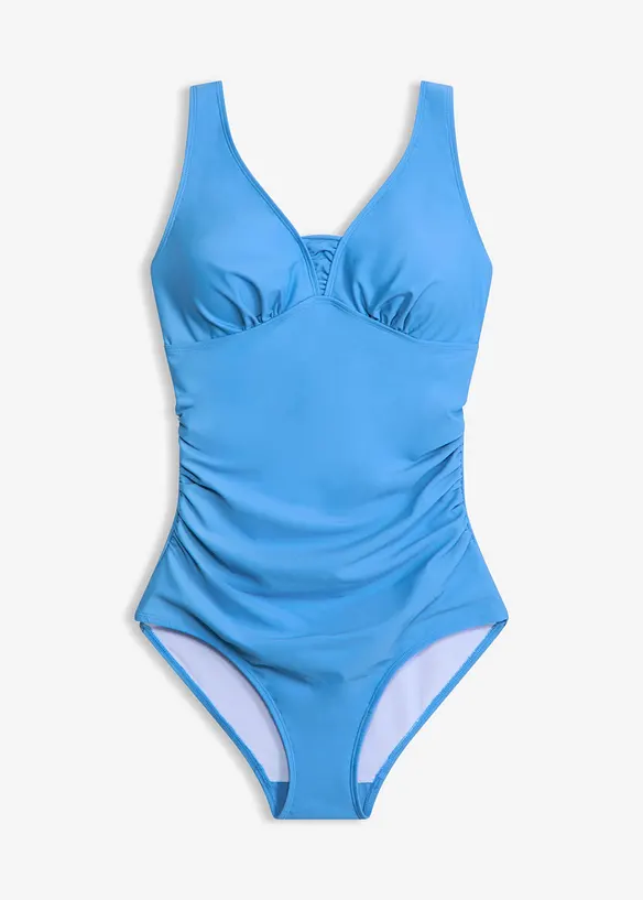 Baddr&auml;kt med medelh&ouml;g, formande effekt och breda axelband, bonprix