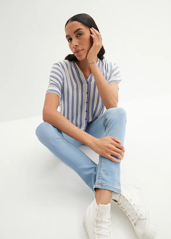 Skinny Jeans Mid Waist, Stretch, bonprix