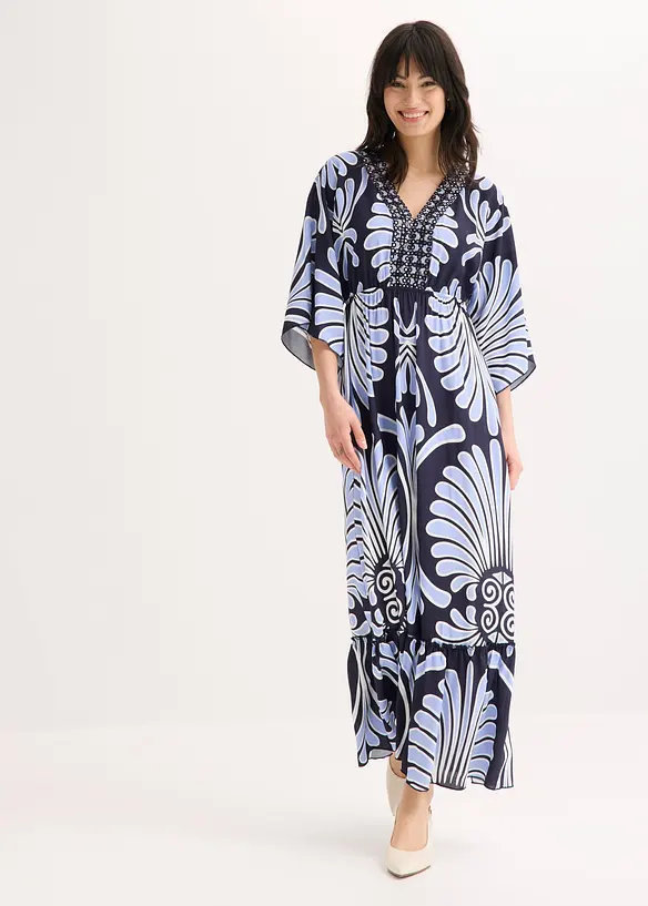 Maxikl&auml;nning i f&ouml;ljsam viskos, bonprix