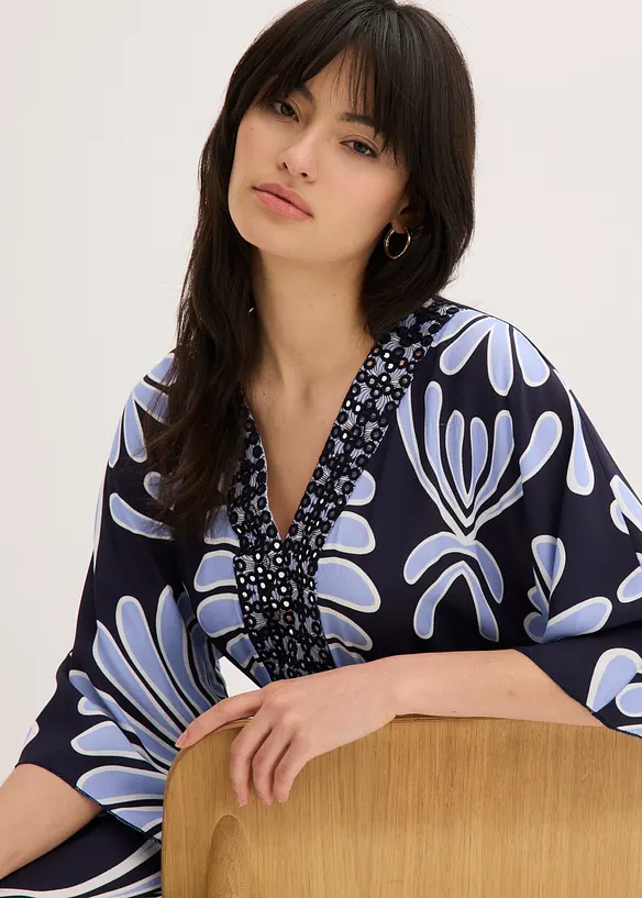 Maxikl&auml;nning i f&ouml;ljsam viskos, bonprix