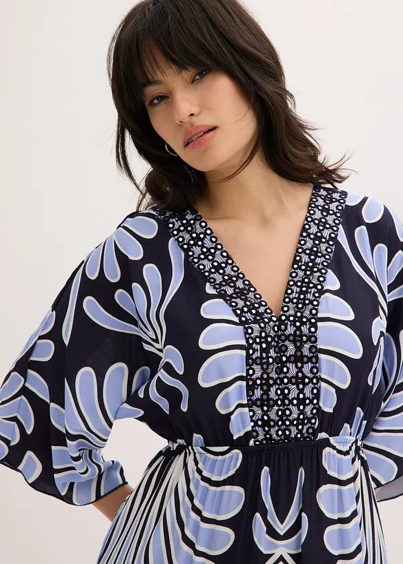 Maxikl&auml;nning i f&ouml;ljsam viskos, bonprix