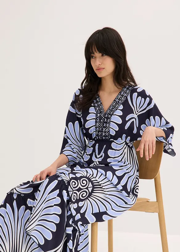 Maxikl&auml;nning i f&ouml;ljsam viskos, bonprix