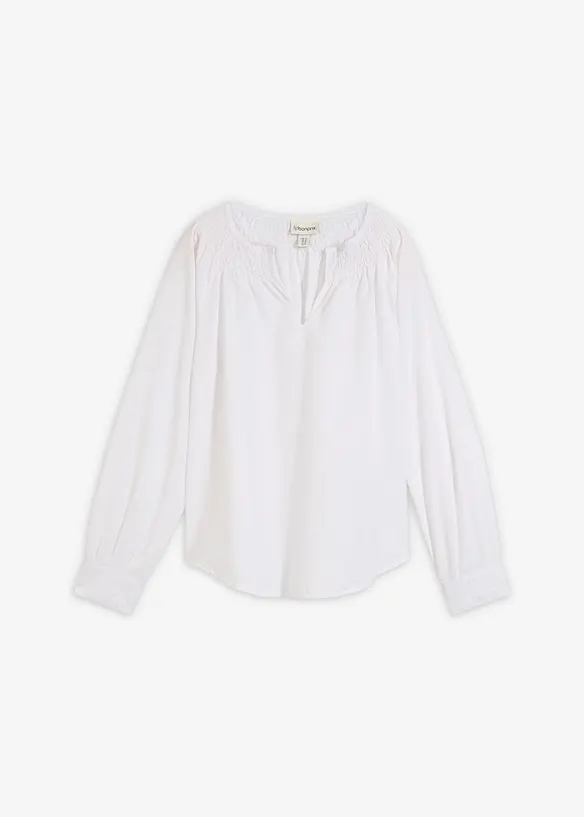 Tunika med sidenandel, bonprix