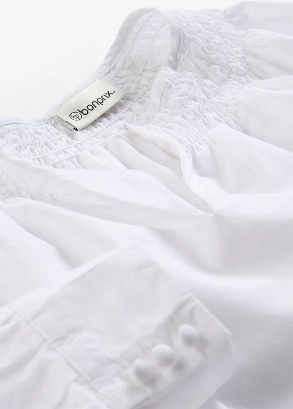 Tunika med sidenandel, bonprix