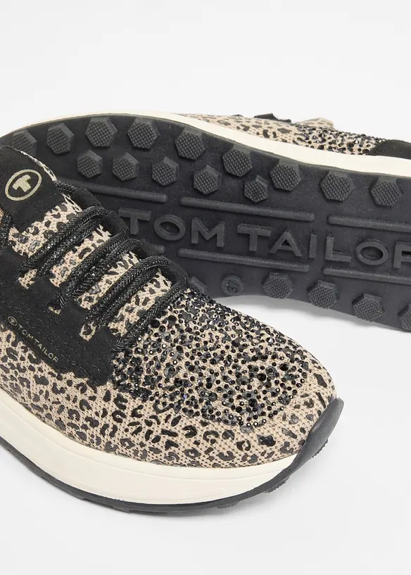 Sneakers med glittriga detaljer fr&aring;n Tom Tailor, Tom Tailor