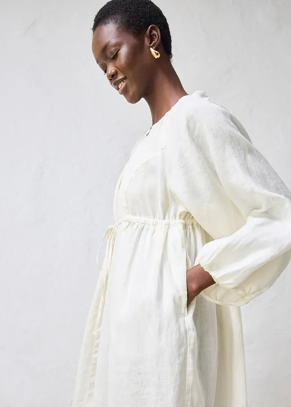 Kl&auml;nning av linne, bonprix