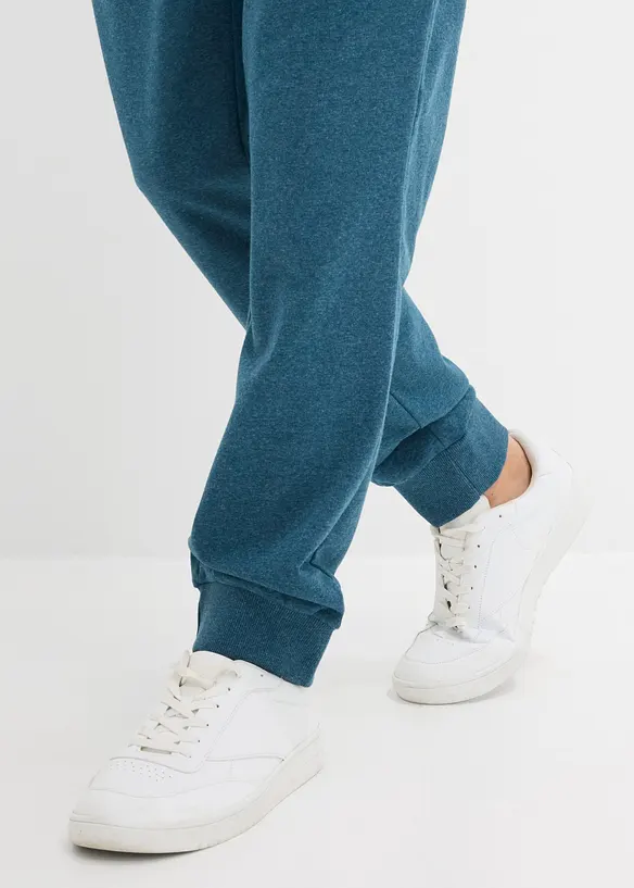Joggingbyxa med kontrasterande detaljer, bonprix