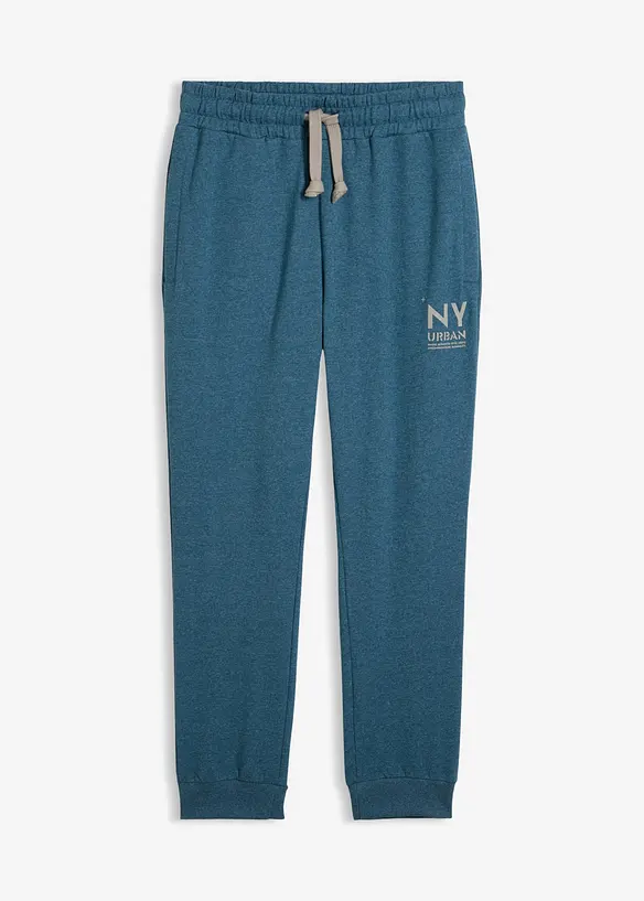 Joggingbyxa med kontrasterande detaljer, bonprix