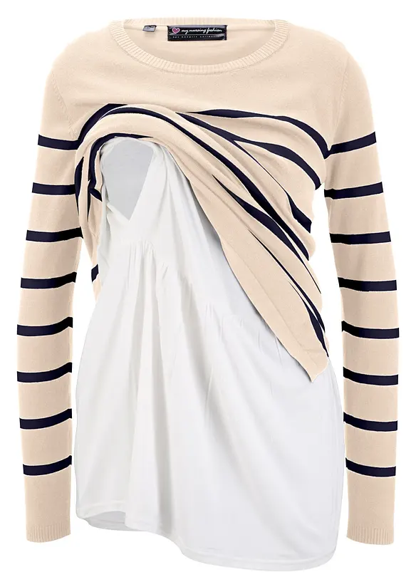 Tunn mamma-/amningstr&ouml;ja, bonprix