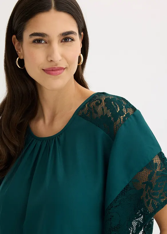 Blustunika med applikationer, bonprix