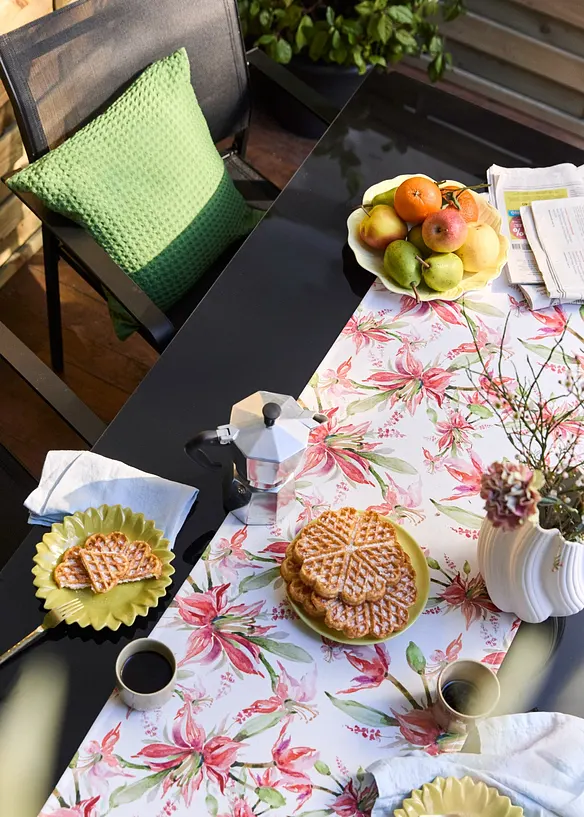 Bordsl&ouml;pare med blomm&ouml;nster, vattenavvisande, bonprix