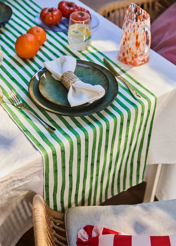 Bordsl&ouml;pare med r&auml;nder, vattenavvisande, bonprix