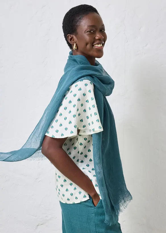 Somrig linnesjal, bonprix