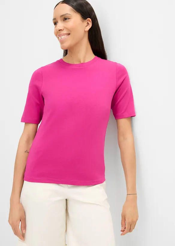 T-shirt av ren ekologisk bomull, bonprix