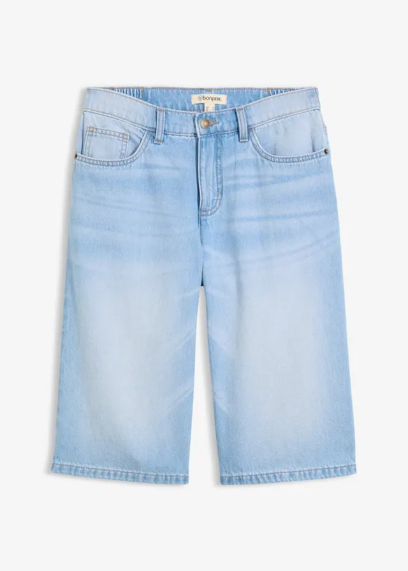 Jeansshorts med Mid Waist, bonprix