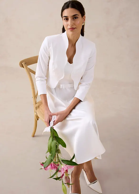 Bolero i fintr&aring;dig bomull, bonprix