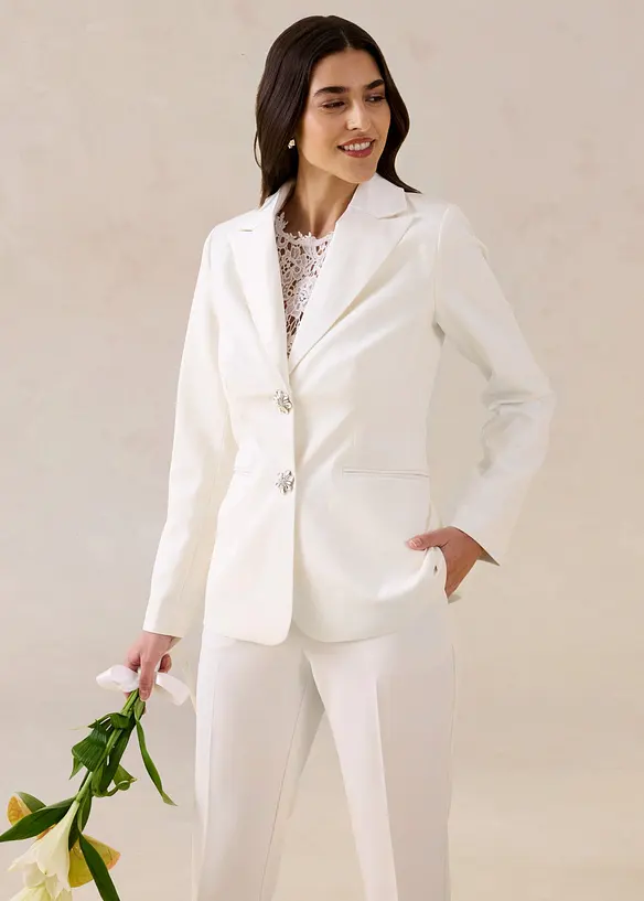 Kavaj med smyckesknappar, bonprix