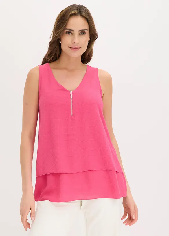 Linne med dragkedja, bonprix