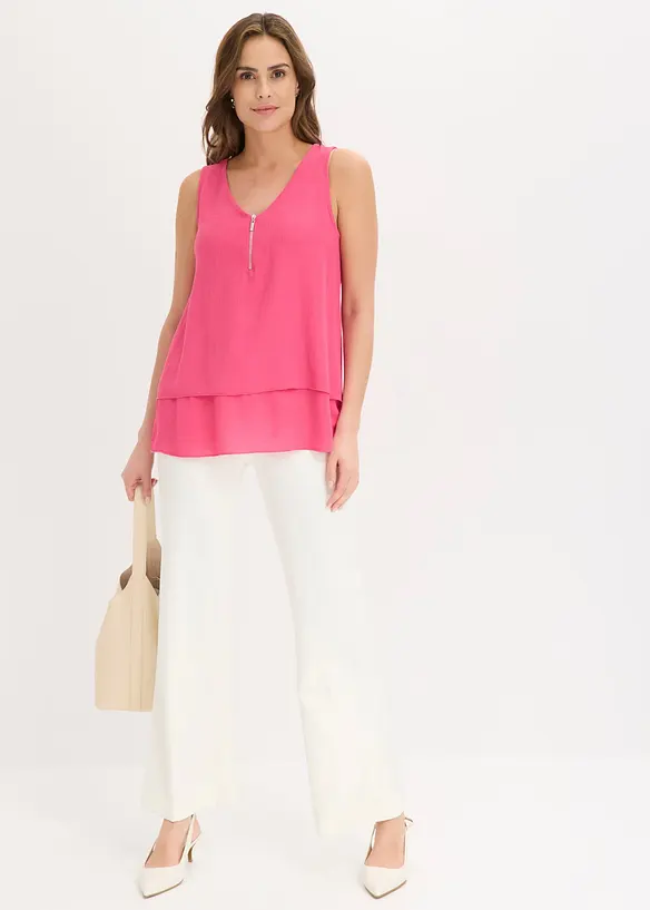 Linne med dragkedja, bonprix