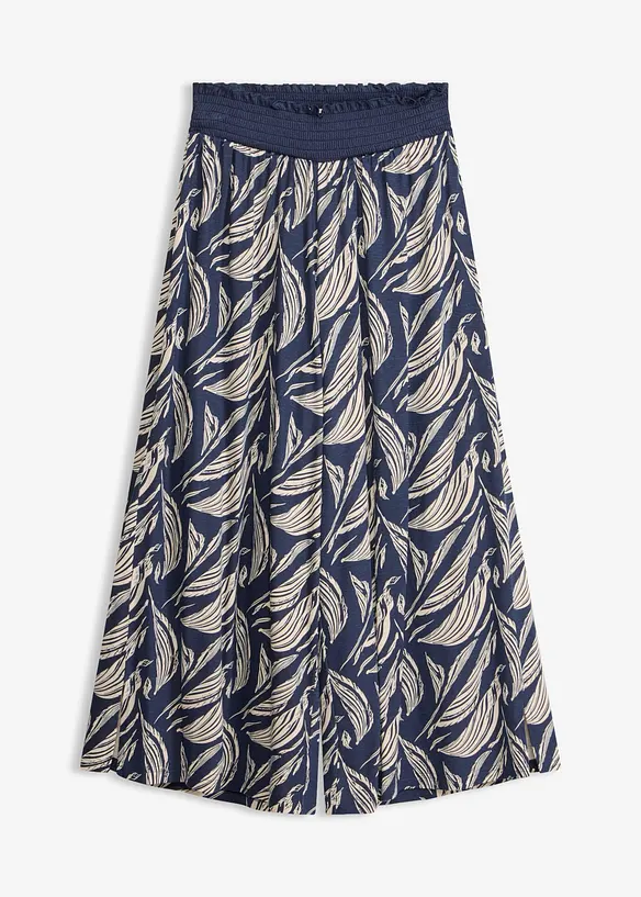 Vid jerseybyxa i bomull och viskos, bonprix