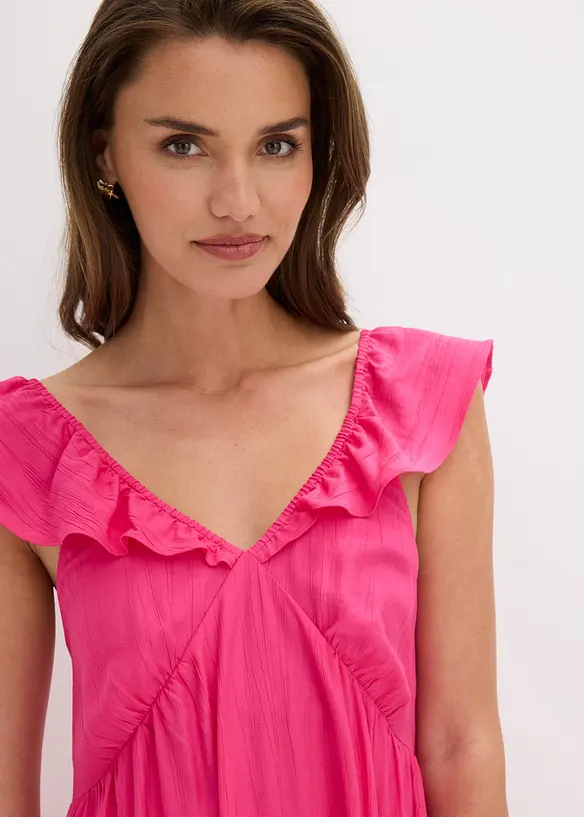 &Auml;rml&ouml;s kl&auml;nning i fintr&aring;dig viskosmix, bonprix