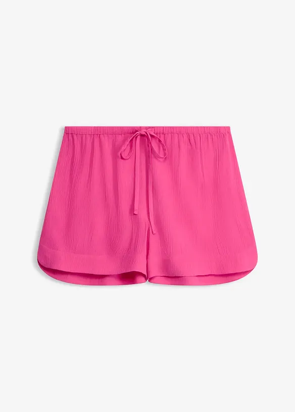Strandshorts av krinklat material med struktur, bonprix