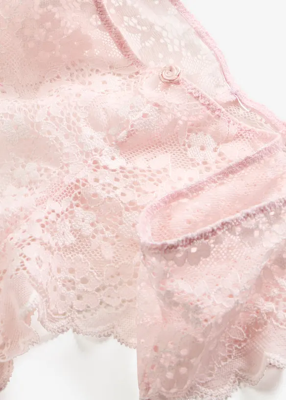 Braziliantrosa av mjuk spets, bonprix