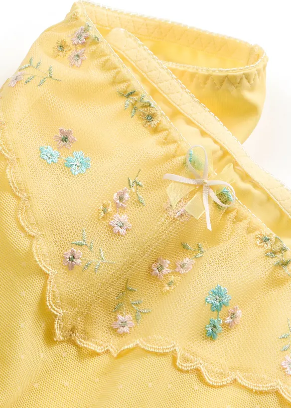 Maxitrosa med diskret broderi, bonprix