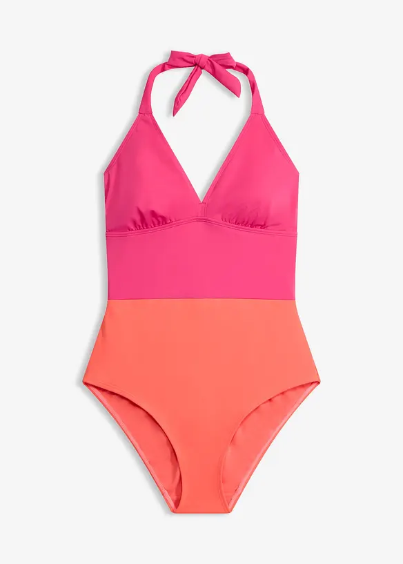 Baddr&auml;kt med halterneck som knyts i ryggen, bonprix