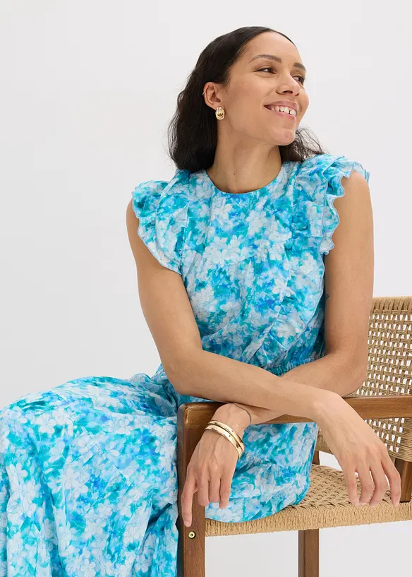 Maxikl&auml;nning av ren bomull, bonprix