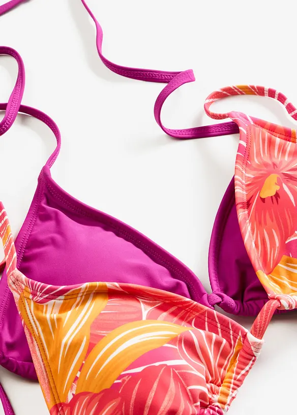 Trekantsbikini&ouml;verdel (2-pack), bonprix