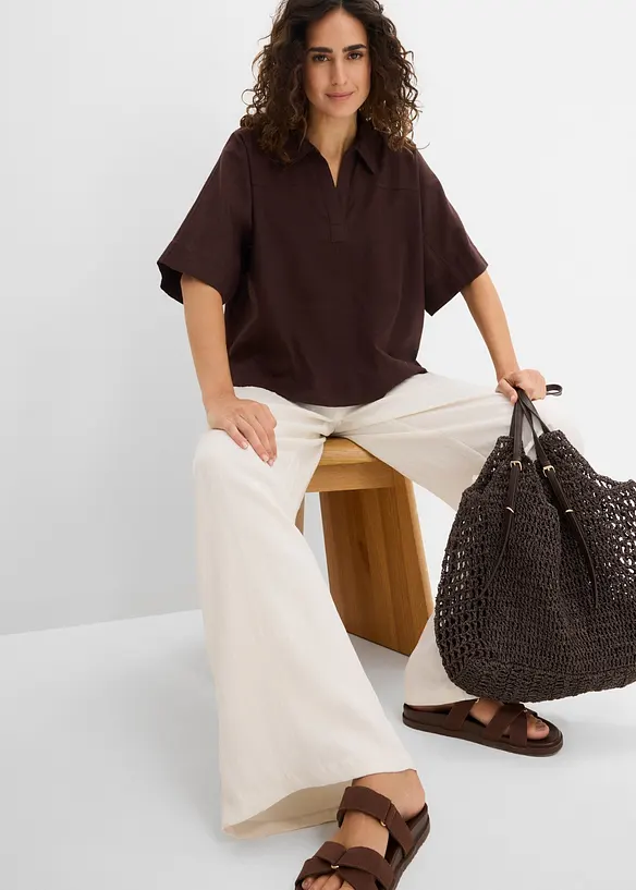 Blustunika i bomull, bonprix