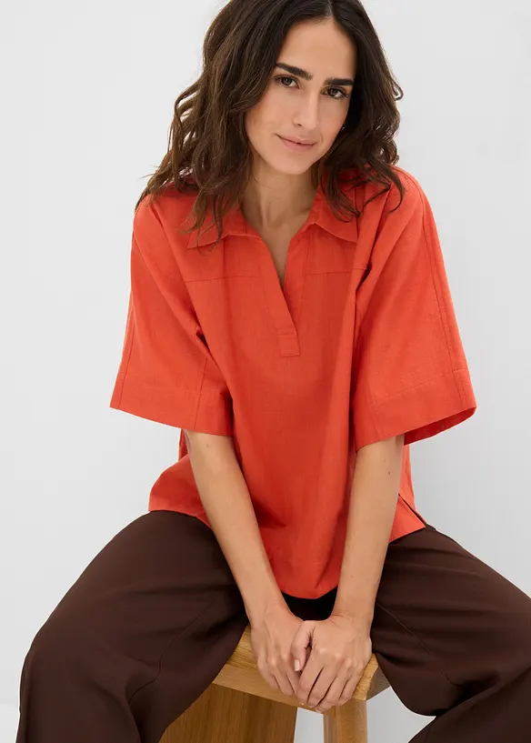 Blustunika i bomull, bonprix