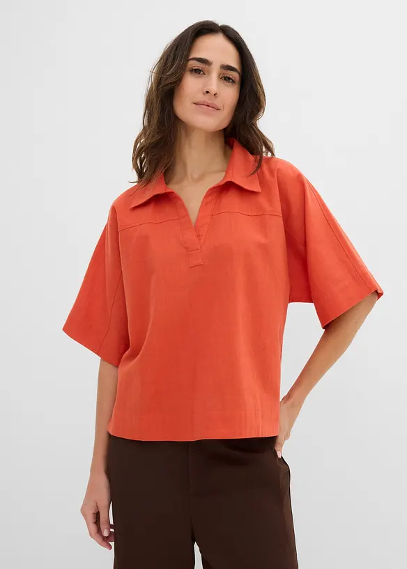 Blustunika i bomull, bonprix