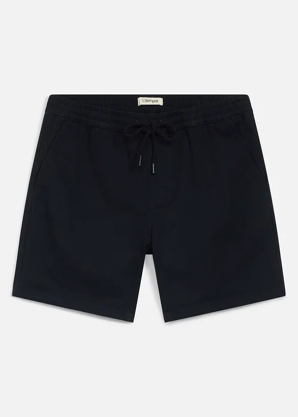 Shorts med res&aring;rmidja, avslappnad passform, bonprix
