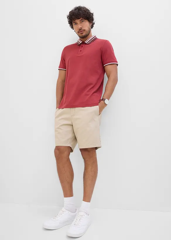 Shorts med res&aring;rmidja, avslappnad passform, bonprix