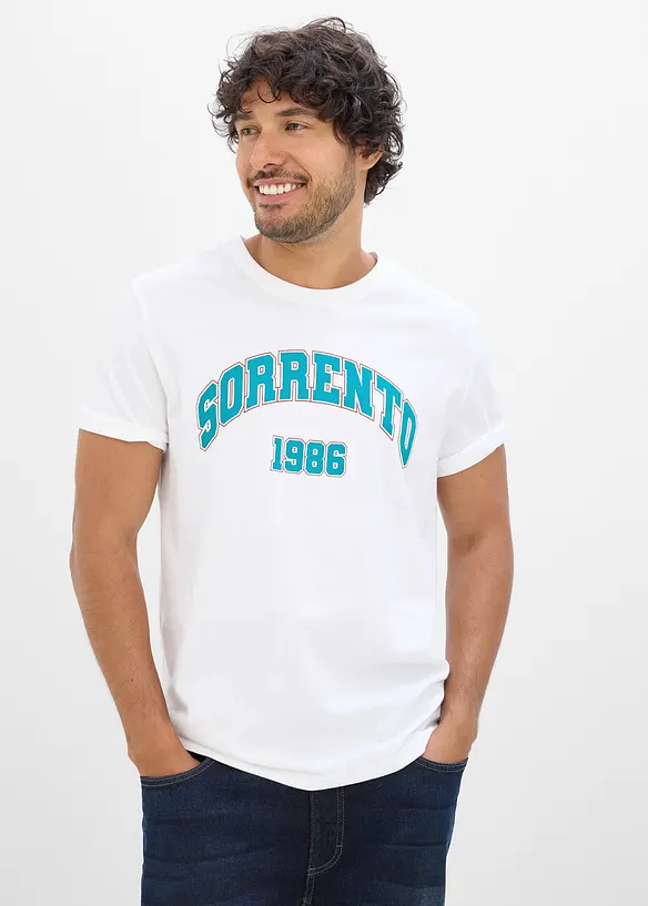 T-shirt i bomull, bonprix