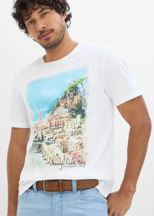 T-shirt i ekologisk bomull, bonprix