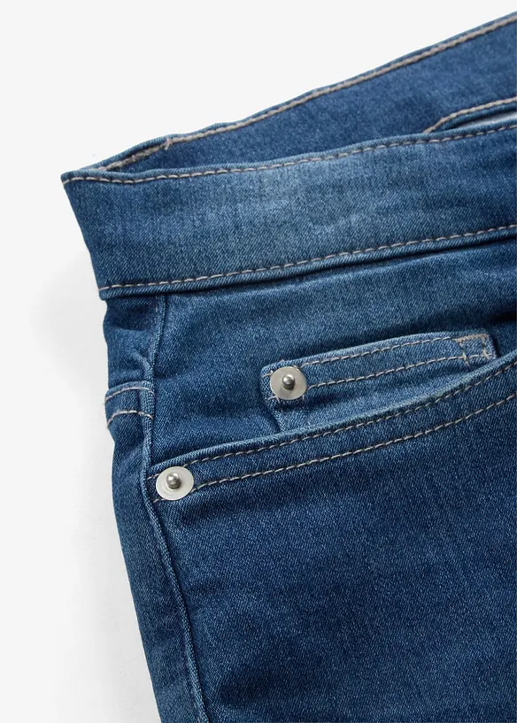 Extra mjuka jeansculotter, bonprix