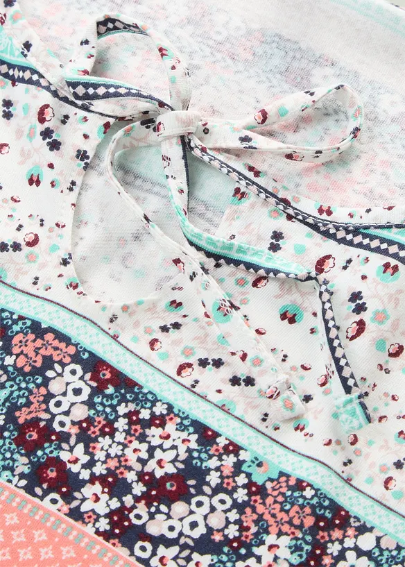 Trik&aring;tunika, l&aring;ng&auml;rmad, bonprix